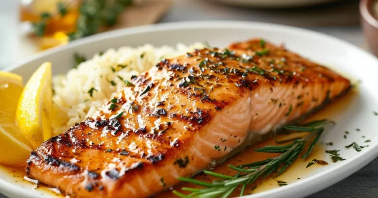 One-Pot Salmon and Rice