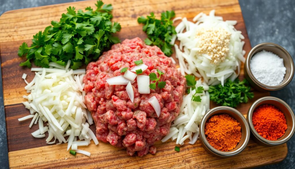 Beef patty ingredients