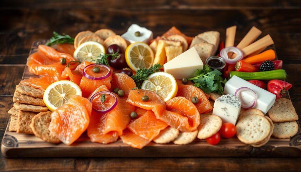 Smoked Salmon Charcuterie