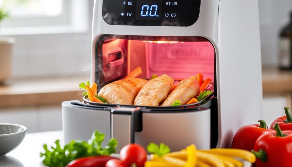 how long to cook thin chicken breast in air fryer