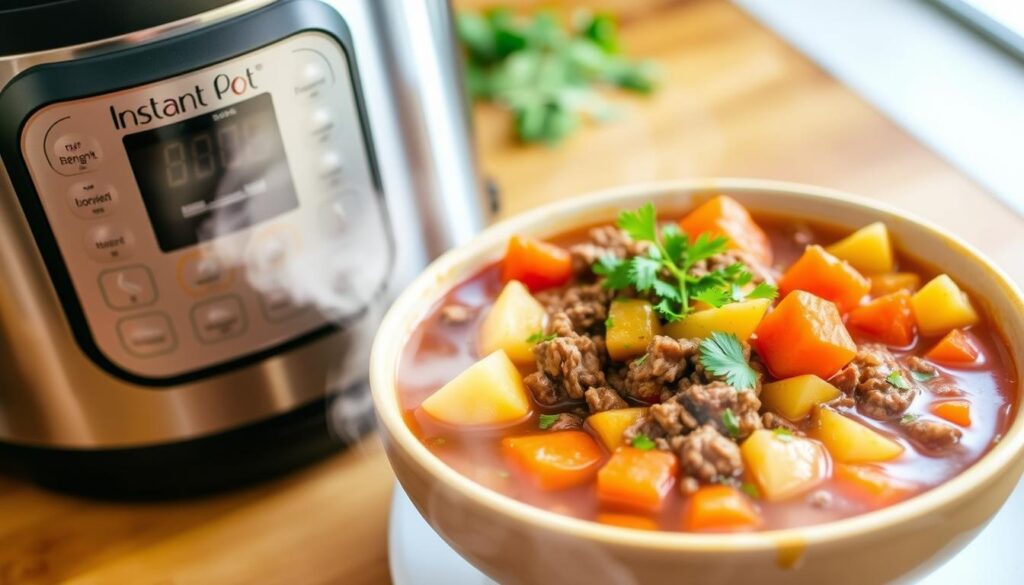 instant pot ground beef soups