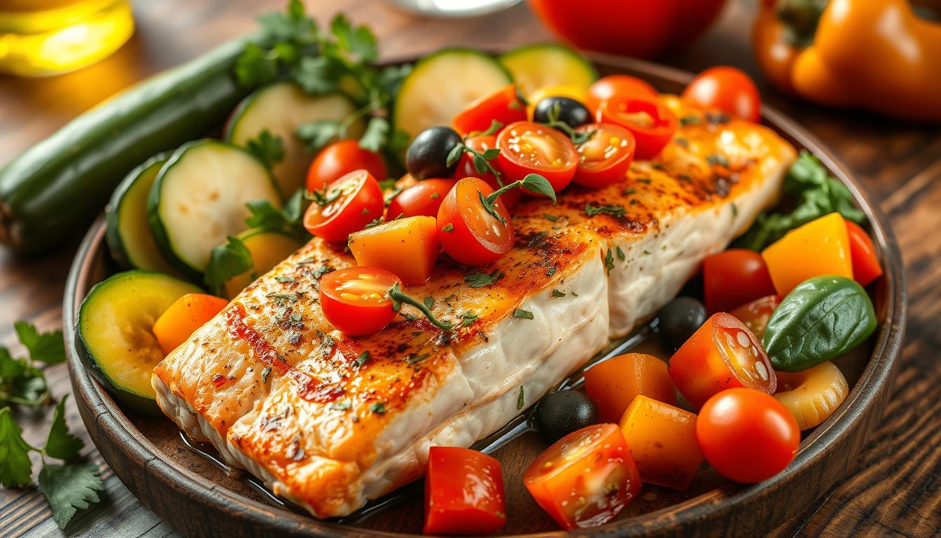 mediterranean salmon